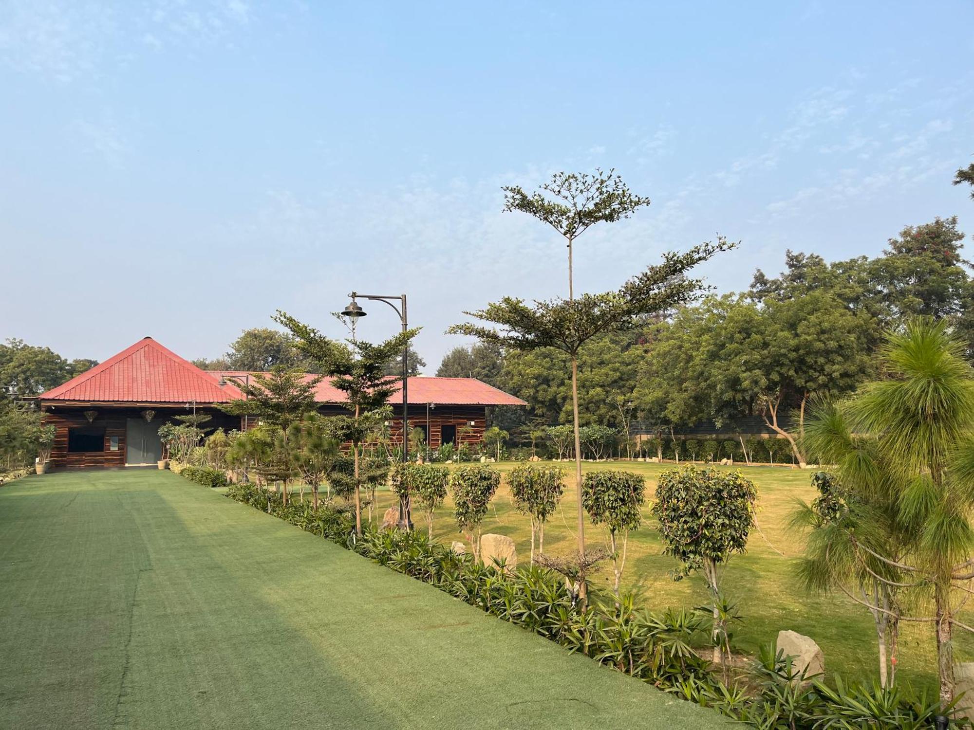 The Green Wood Palace I Farm House I Wedding I Party I 87Oo2O5865 Villa Gurgaon Exteriör bild